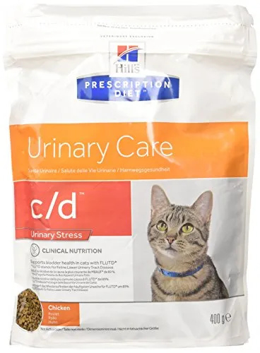 Prescription Diet c/d Feline Urinary Stress mangime Secco Gusto Pollo gr. 400