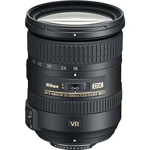 Nikon 18-200 mm f/3.5-5.6G VR II DX ED AF-S - Obiettivo Nikkor-Zoom