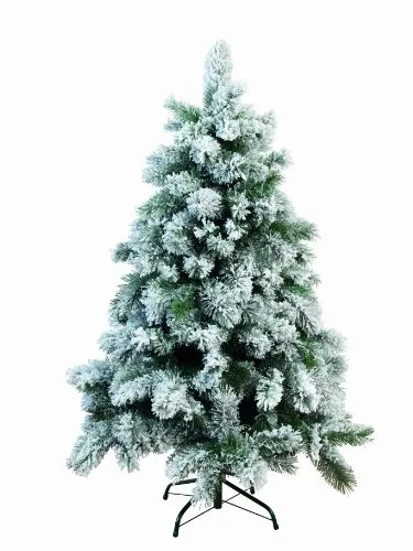 Kaemingk Everlands - Albero di Natale innevato, altezza 2,40 m, colore: Verde