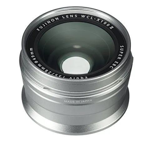 Fujifilm wcl-x100 II lente di conversione grandangolare – argento (16534716)