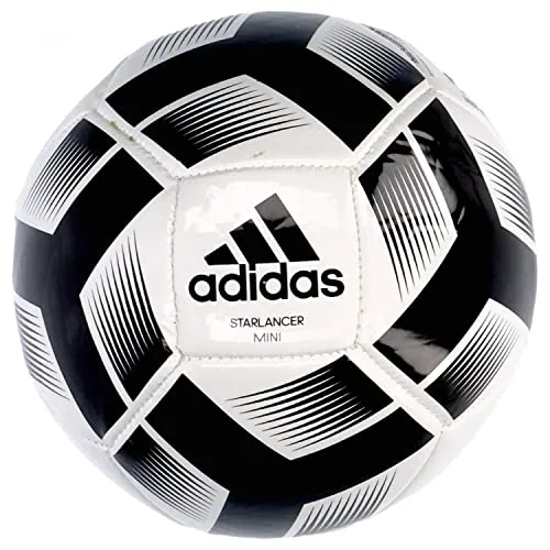 adidas HT2456 STARLANCER MINI Pallone da calcio ricreativo white/black 1