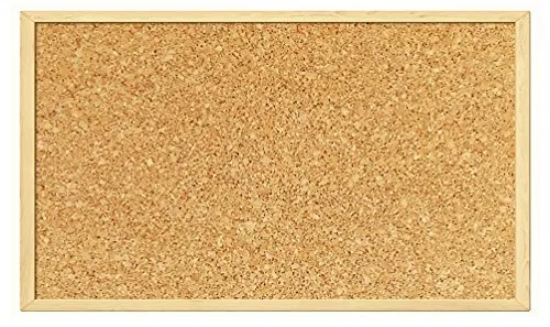 Pin Sughero AVVISO SEDE Ufficio MEMO School Push Pin Board Classic Natural Board (300MM x 400MM)