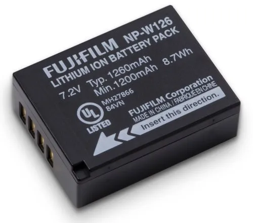 Fujifilm NP-W126, Batteria Ricaricabile agli Ioni di Litio