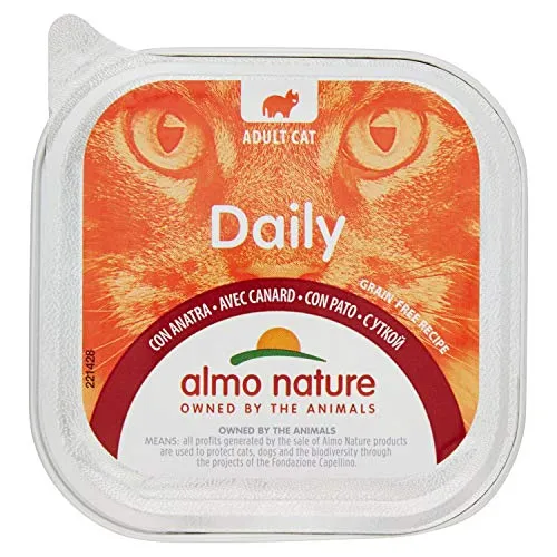 Almo Gatto Daily Menu Anatra Gr 100