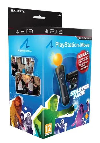 PlayStation Move Starter Pack with PlayStation Eye Camera, Move Controller and Starter Disc (PS3) [Edizione: Regno Unito]