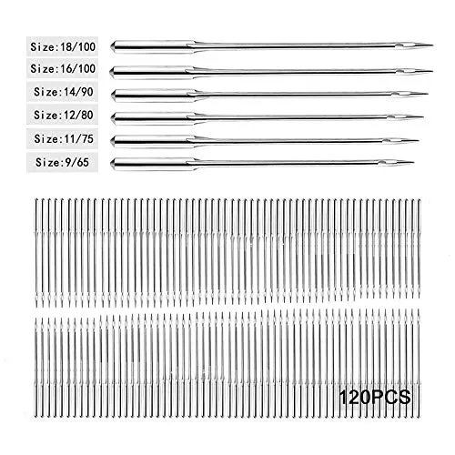 MEISHANG Aghi Macchina da Cucire Universali,Aghi per Macchina da Cucire Brother,Aghi per Macchina da Cucire Singer,Ricamo per Singer,Aghi per Macchine da Cucire a Casa