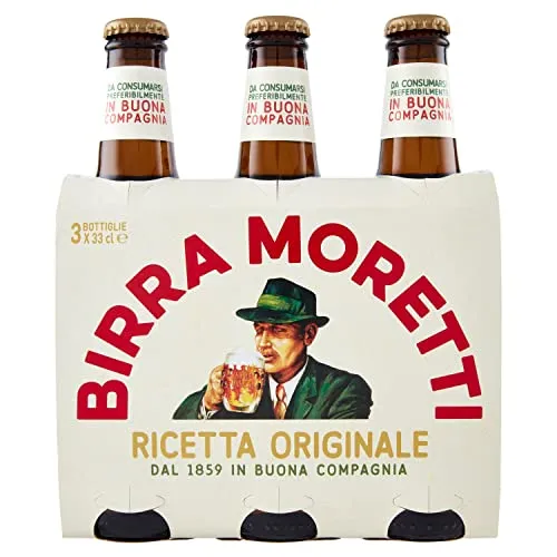 Birra Moretti Birra Bottiglia, 3 x 330ml