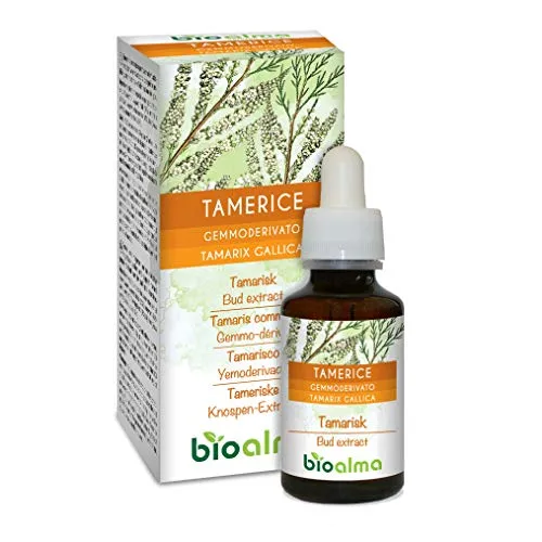 TAMERICE (TAMARIX GALLICA) GEMMODERIVATO Naturalma 60ml Prodotto a base di gemme purissime di tamerice. 100% naturale, senza zuccheri aggiunti. Ideale anche per le donne in gravidanza.