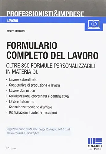 Formulario completo del lavoro