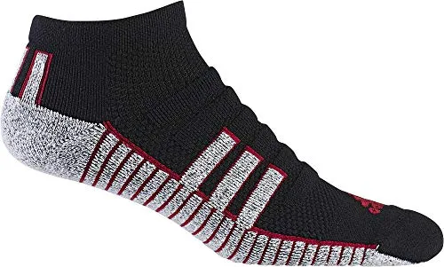 adidas Tour 360 Ankle Sock Calzini alla Caviglia, Nero (Nero/Rojo Dt4918), Unica (Taglia Produttore: 1013) Uomo