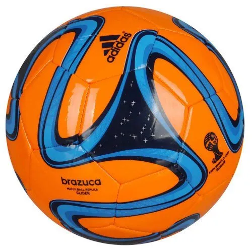 Adidas Brazuca Glider World Cup Replica pallone da calcio (5) (arancione)