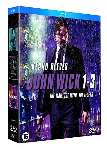 John Wick - Coffret Integrale 3 Films [Blu Ray] [Blu-ray]