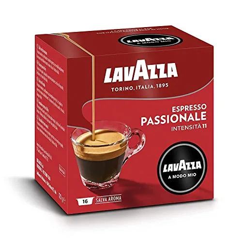 Capsule Lavazza A Modo Mio Espresso Passionale - 3 confezioni da 36 capsule [Tot. 108 capsule]