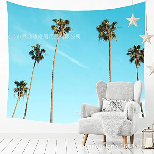 QGUATAN arazzo Arredamento per la casa_Sky Beach Hanging Tapestry Background Tovaglia da Spiaggia Yoga Beach Towel Arredamento per la casa, 210175,230 * 150CM