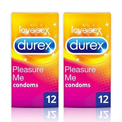 Durex - Preservativi Pleasure Me (2 x 12 pezzi)