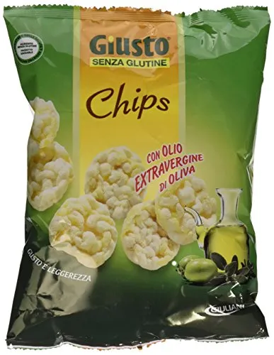 Chips con Olio Extravergine d'Oliva 30G, Senza glutine