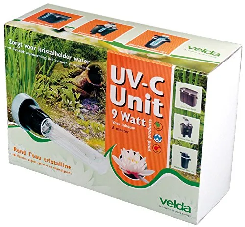velda 126570 UV-C Unit Module UV-C 9 W - Filtro Acqua per stagni e laghetti