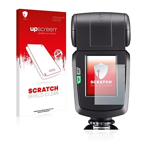 upscreen Pellicola Protettiva Compatibile con Metz Mecablitz 64 AF-1 Digital Protezione Proteggi Schermo – Trasparente, Anti-Impronte