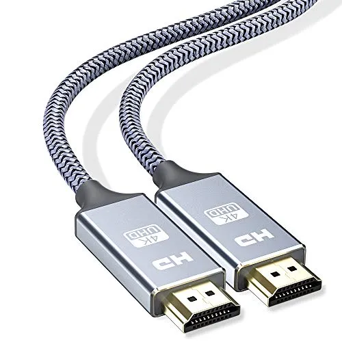 Cavo HDMI 4k Ultra HD 0.5m,Cavi HDMI 2.0 a/b alta velocità con Ethernet Supporta 3D/4K 60Hz/ritorno audio-2160p Full HD 1080p 3D,Blu-Ray,TV,PS3,PS4,HDTV,Arco,Computer e Monitor