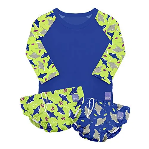 Bambino Mio Set Nuoto, Neon, Xl (2+ Anni - 170 Gr