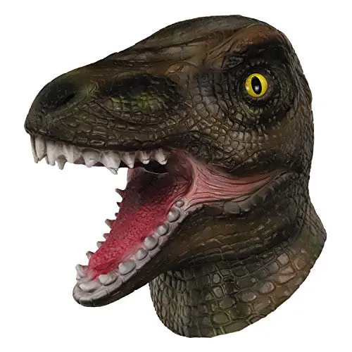 molezu Mask, Dinosaur Face Mask, novità Dinosauro Costume Party Latex Head Mask