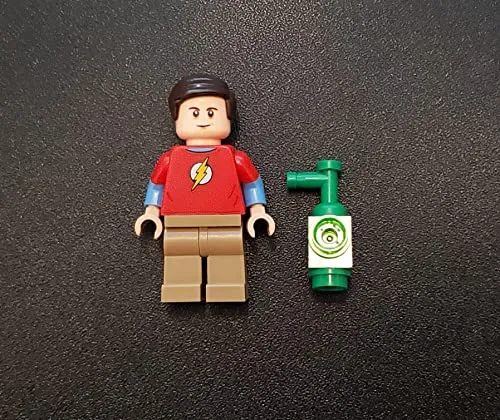 LEGO Ideas Big Bang Theory Minifigure - Sheldon Cooper with Green Lantern Lantern (21302)