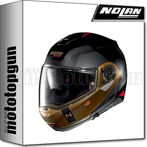 NOLAN CASCO MOTO MODULARE N100-5 CONSISTENCY LAT NERO 028 TG. S