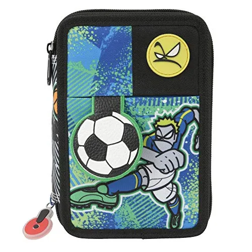 Giochi Preziosi Gopop 19 Astuccio Triplo Sport Custodia, 22 cm, Multicolore