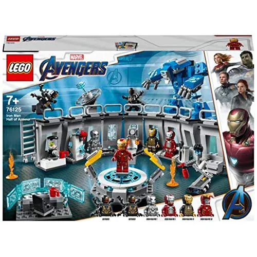 Marvel Sala delle Armature di Iron Man Lego Avengers Endgame - 76125