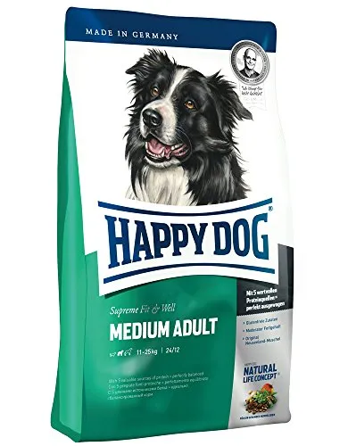 Happy Dog Cibo Secco per Cane Adulto Fit & Well - 12500 gr