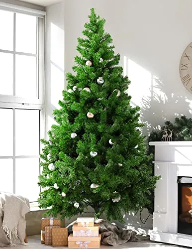 Dmora Albero di Natale Riccardo, Albero artificiale extra folto, Albero effetto reale in PVC, 723 rami, Altezza cm 180