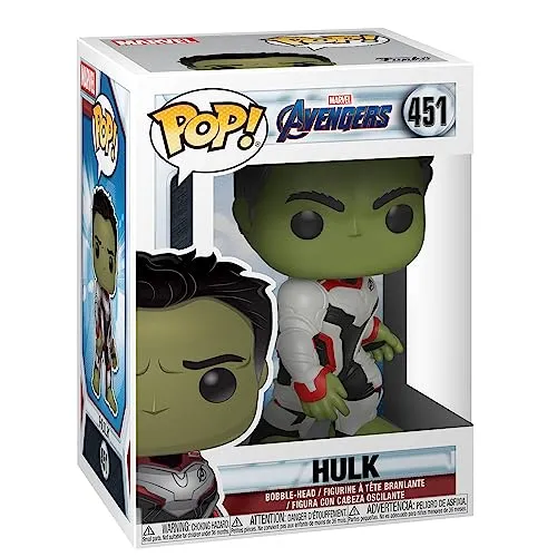 Funko Pop! Marvel: Marvel Avengers Endgame - Hulk - (TS) - Figura in Vinile da Collezione - Idea Regalo - Merchandising Ufficiale - Giocattoli per Bambini e Adulti - Movies Fans