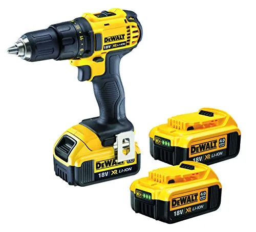 DeWalt – Avvitatore a batteria 18 V, 4 pezzi, dcd780 m3-de