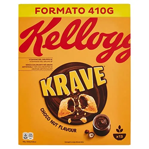Kellogg's Krave Choco Nut, 410g