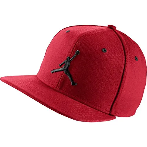 Nike Jordan Jumpman Snapback Cappellino - Multicolore (Gym Red/Nero) - Taglia Unica