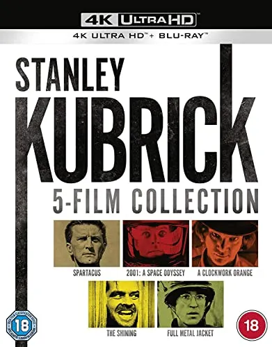 Stanley Kubrick: 5-film Collection [4K Ultra-HD] [] [Blu-ray] [1960] [Region Free]