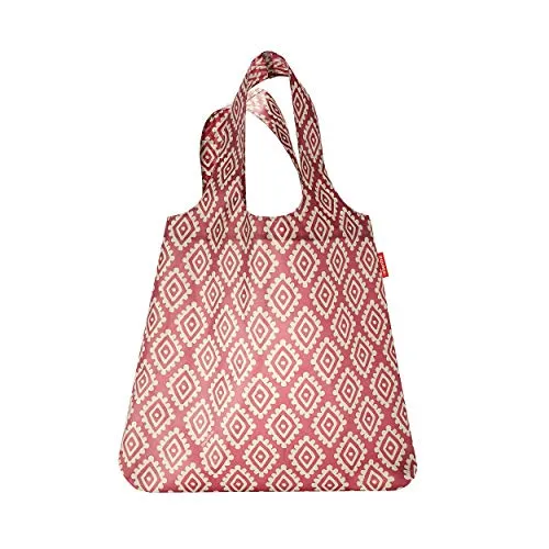 Reisenthel mini maxi shopper Borsa Messenger, 60 cm, 15 liters, Rosso (Diamonds Rouge)