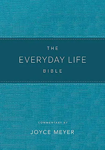 The Everyday Life Bible Teal LeatherLuxe®: The Power of God's Word for Everyday Living