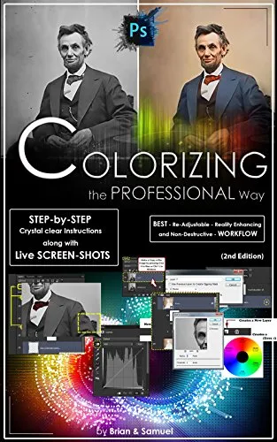 Photoshop: COLORIZING the Professional Way - Colorize or Color Restoration in Adobe Photoshop cc of your Old, Black and White photos (Family or Famous ... photoshop cc 2015 Book 1) (English Edition)