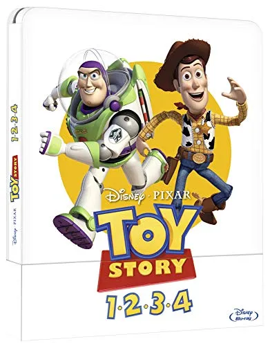 Toy Story Collection Bluray Steelbook  (4 Blu Ray)