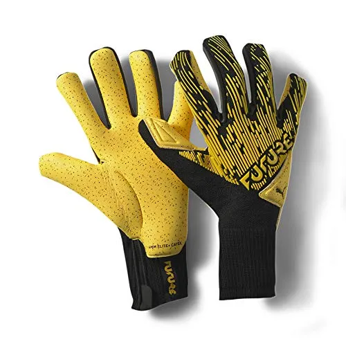 Puma Future Grip 5.1 Hybrid, Guanti Portiere Unisex-Adult, Ultra Yellow Black White, 8.5