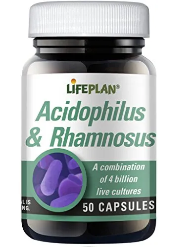 Lifeplan Acidophilus e Rhamnosus,50 capsule vegetali