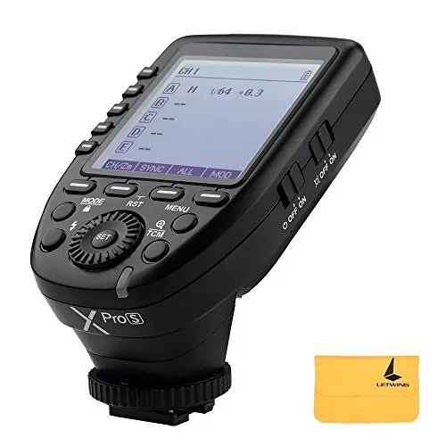 Godox xpro-s 2.4 G Wireless TTL ad alta velocità di sincronizzazione 1/8000s flash Trigger trasmettitore x sistema ad alta velocità Trigger per fotocamere Sony