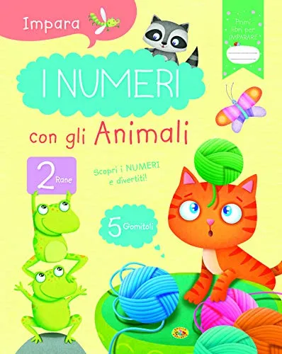 Impara i numeri con gli animali