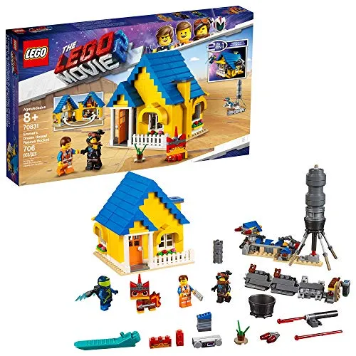 Lego The Movie 2: 70831 Emmet's Dream House/Rescue Rocket! Building Kit