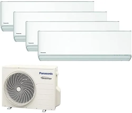 Climatizzatore quadri split ETHEREA R32 Panasonic serie Z - 9000+9000+9000+9000 btu A++ con funzione WIFI