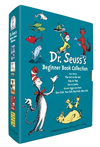 Dr. Seuss's Beginner Book Collection 1: The Cat in the Hat / One Fish, Two Fish, Red Fish, Blue Fish / Green Eggs and Ham / Hop on Pop / Fox in Socks [Lingua inglese]