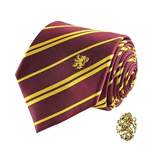 Cinereplicas Harry Potter - Cravatta Deluxe Grifondoro - Licenza Ufficiale