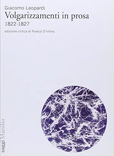 Volgarizzamenti in prosa 1822-1827
