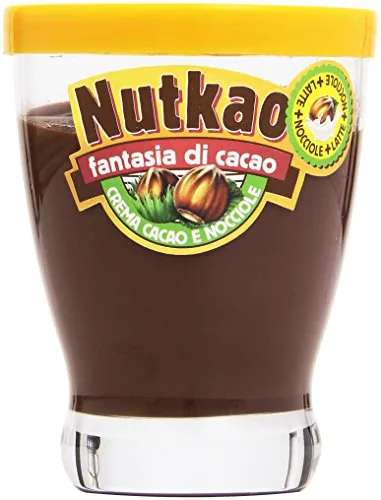 Nutkao - fantasia di cacao, Crema da Spalmare Cacao e Nocciole, senza glutine - 200 g